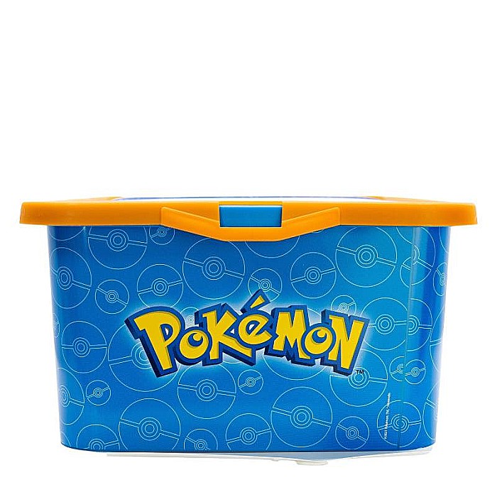 Cutie depozitare jucării, Pokemon Rock, 38x27x11 cm, 13 litri Albastru [4]