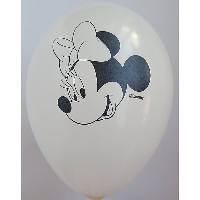 Set 10 baloane latex Minnie Mouse 30 cm [4]