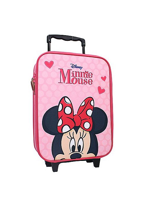 Troler cu imprimeu cu Minnie Mouse, Roz [4]