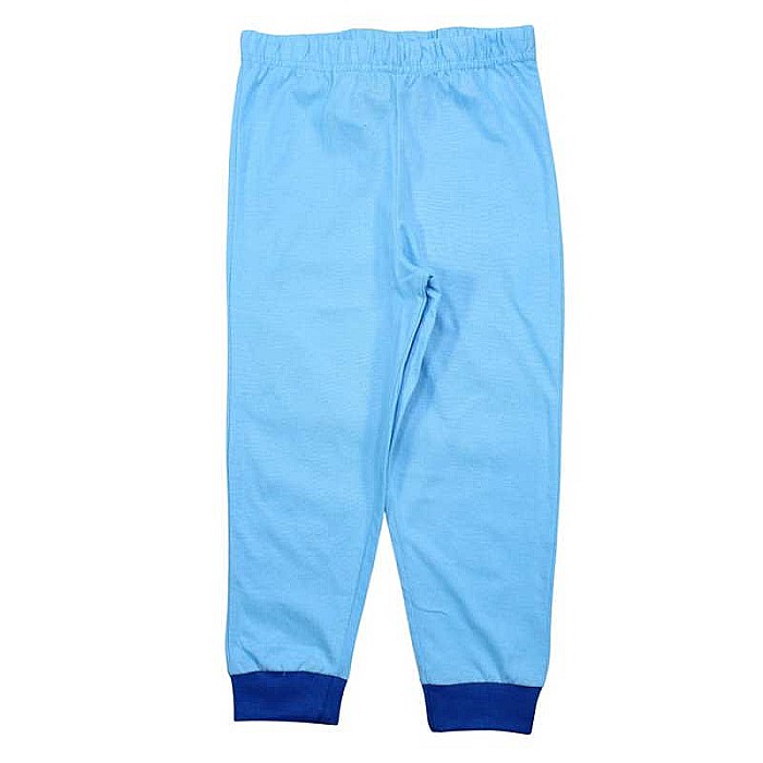 Pijamale copii cu mânecă lungă, 100% bumbac, albastru, Smile, Mickey Mouse, Disney [4]