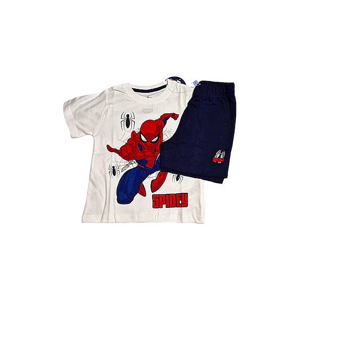 Pijamale cu manecă scurtă, bumbac, multicolor,Spidey, Spiderman [3]