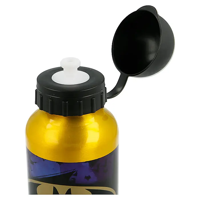 Sticlă de apă, pentru copii, din aluminiu, cu model Batman Symbol, 400 ml [3]