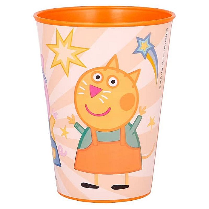 Pahar plastic fără BPA, multicolor, Peppa Pig [2]