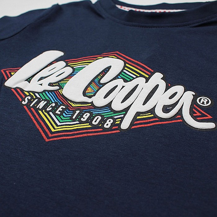 Tricou copii, 100% bumbac, albastru, Lee Cooper [2]
