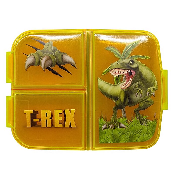 Cutie sandwich, multicompartimente, multicolor, fără BPA, T-Rex, Jurassic World [2]
