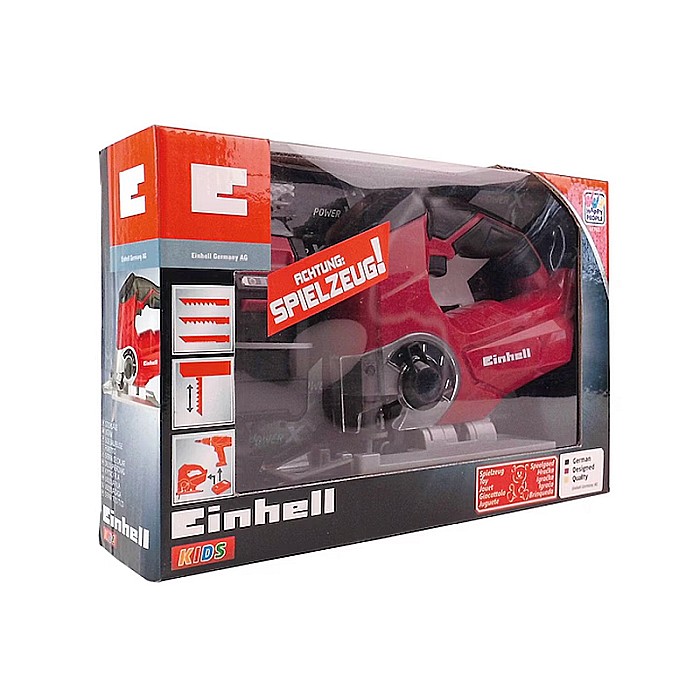 Set 6 piese, ferăstrău vertical cu baterie detașabilă și accesorii, multicolor, Einhell Kids [2]