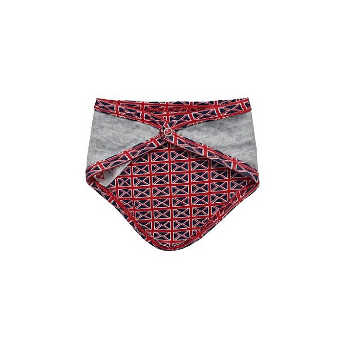 Set 4 piese, salopetă și body cu mânecă lungă, bavețică și căciulă, albastru, Lee Cooper [7]