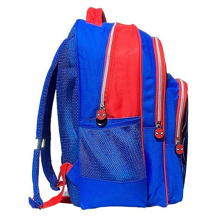 Ghiozdan copii, 42x27x22 cm, cu trei compartimente, multicolor, bretele întărite și ajustabile, Spiderman [3]
