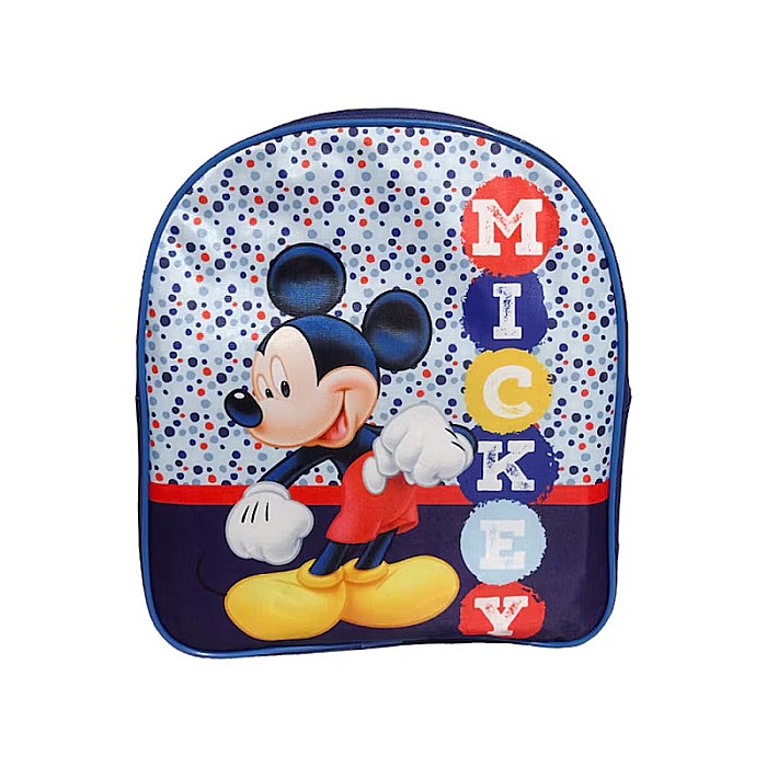 Ghiozdan, 30x26x10 cm, multicolor, bretele ajustabile și căptușite, Mickey Mouse [1]