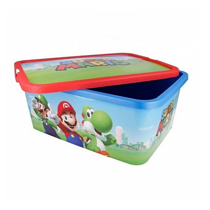 Cutie de depozitare, Super Mario, Plastic, 13l, Multicolor [2]