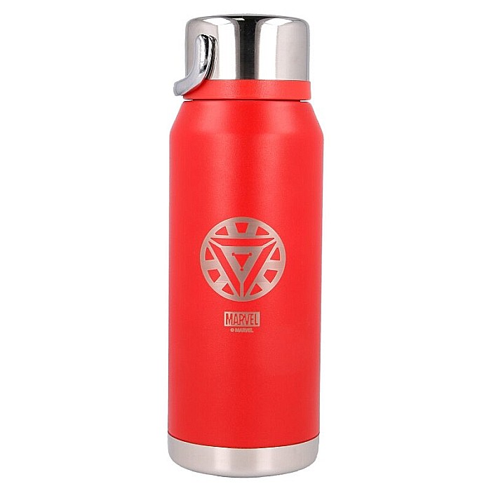 Sticlă Termos din inox, cu pereți dubli, roșu, 505 ml, Marvel [3]