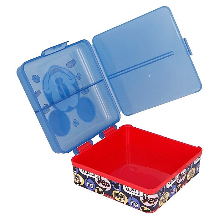 Cutie sandwich, multicompartimente, multicolor, fără BPA, Disney, Mickey Mouse [2]