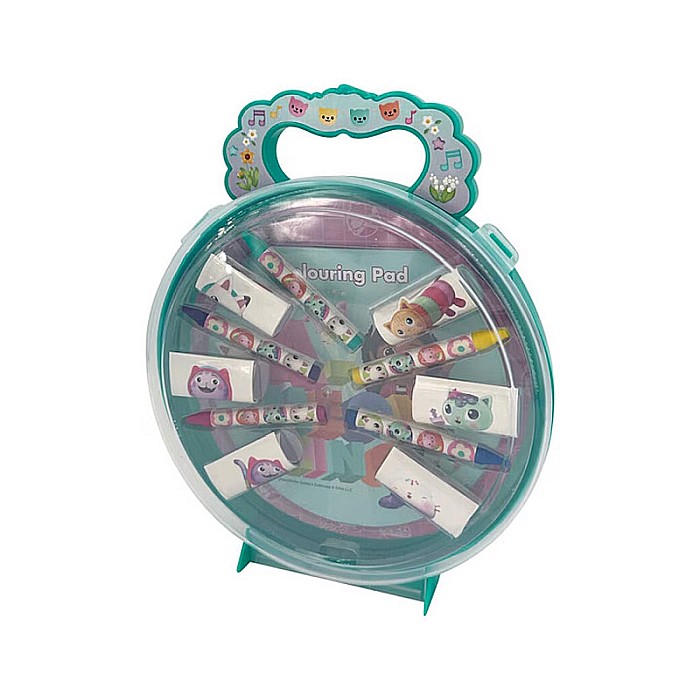 Set de colorat și desenat, multicolor, Gabby's Dollhouse [3]
