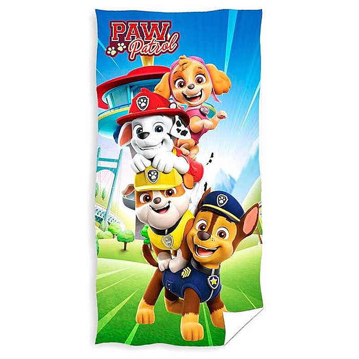 Prosop de baie pentru copii, multicolor, 70 x 140 cm, Team, Paw Patrol [1]