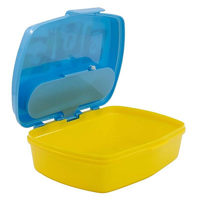 Cutie sandwich cu lingură și furculiță, multicolor, plastic fără BPA, Fun-Tastic, Mickey Mouse [2]