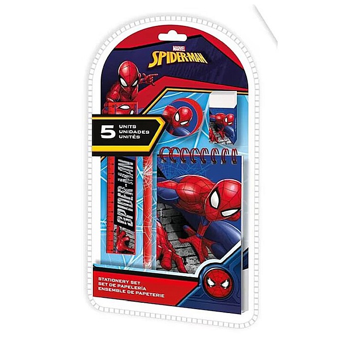 Set de papetărie, Spiderman, 5 buc, Multicolor [1]