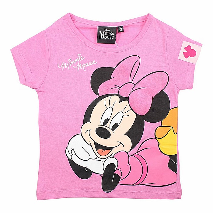 Tricou copii, 100% bumbac, multicolor, Happy, Minnie Mouse, Disney [1]