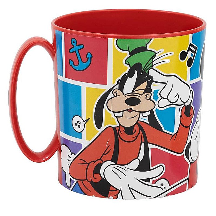 Cană plastic microunde Mickey Mouse Disney Better Together 350 ml Roșu [2]