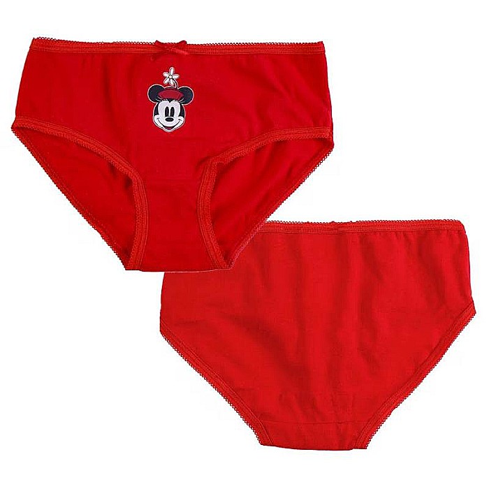 Set 5 perechi chiloți pentru copii, 100% bumbac, multicolor, Minnie Mouse [5]