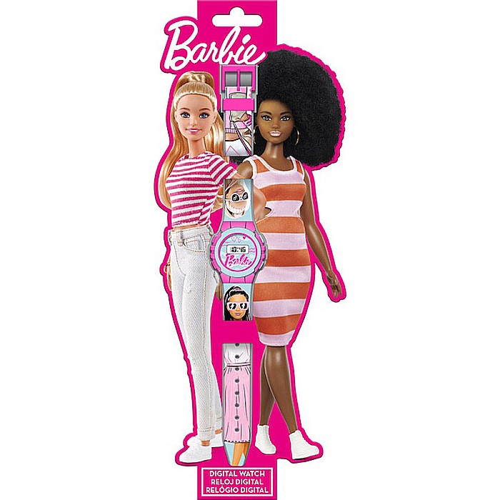 Ceas digital, multicolor, Barbie [1]