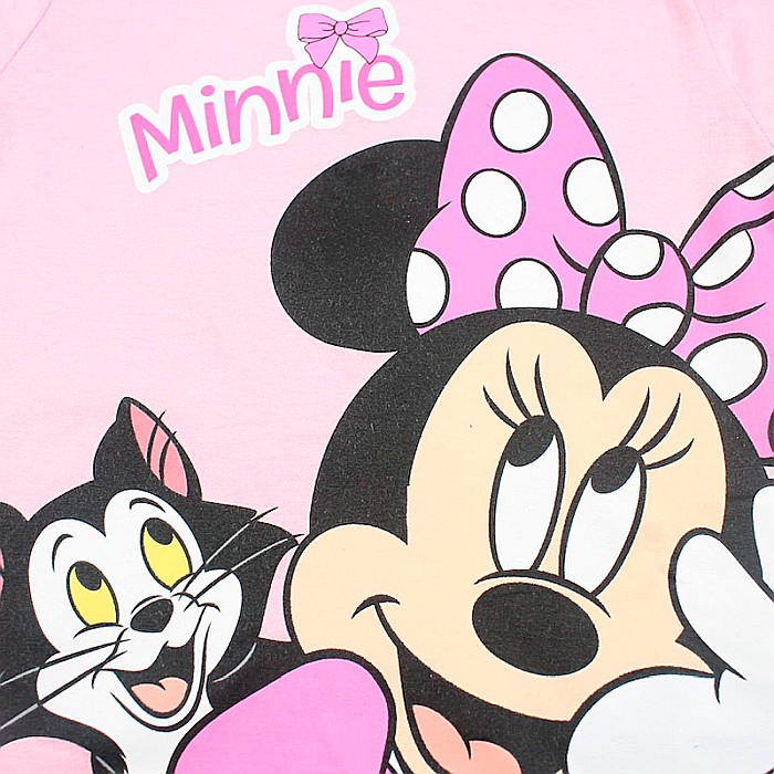 Tricou copii, 100% bumbac, multicolor, Cat, Minnie Mouse, Disney [2]