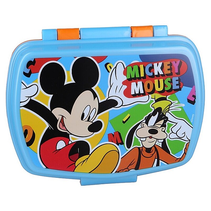 Cutie sandwich, multicolor, fără BPA, 17x 14 x 5.5 cm, Mickey Mouse [2]