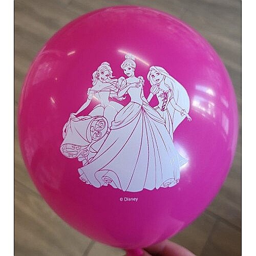 Set 6 baloane latex Prințese Disney 22.8 cm [4]