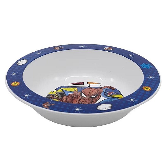 Bol plastic, multicolor, pentru copii, fără BPA, ce poate fi utilizat și la microunde, 16 cm, Midnight, Spiderman [2]