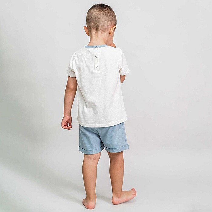 Set 2 piese pentru copii, tricou și pantaloni scurți, 100% bumbac, multicolor, Cool, Paw Patrol [4]