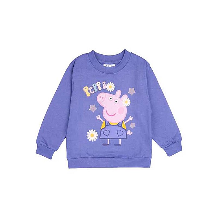 Bluză copii cu mânecă lungă, multicolor, 100% bumbac, Peppa Pig [1]