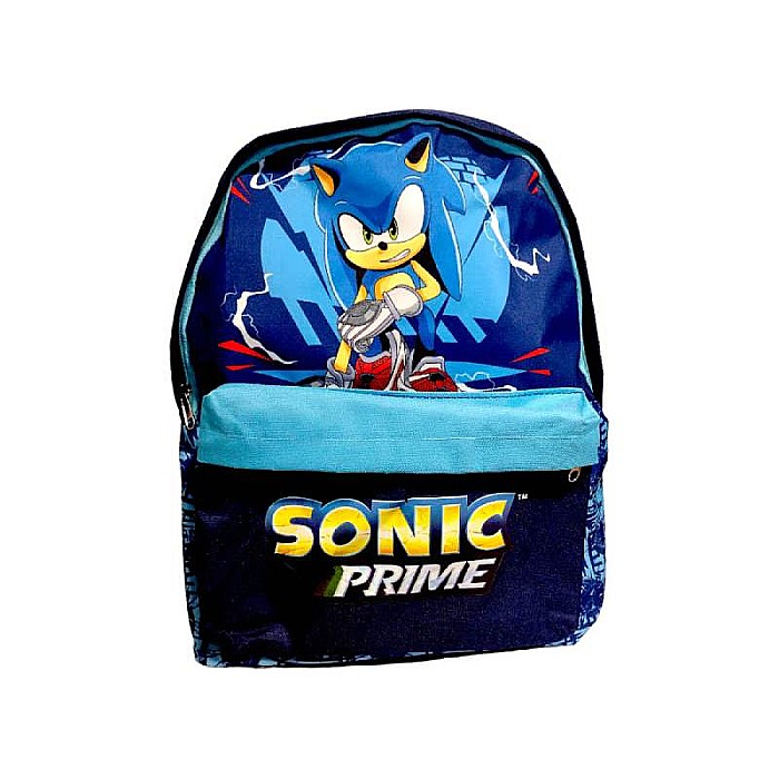 Ghiozdan cu două compartimente, multicolor, 40x30x12 cm, cu bretele ajustabile și căptușite, Sonic Supreme Power [2]