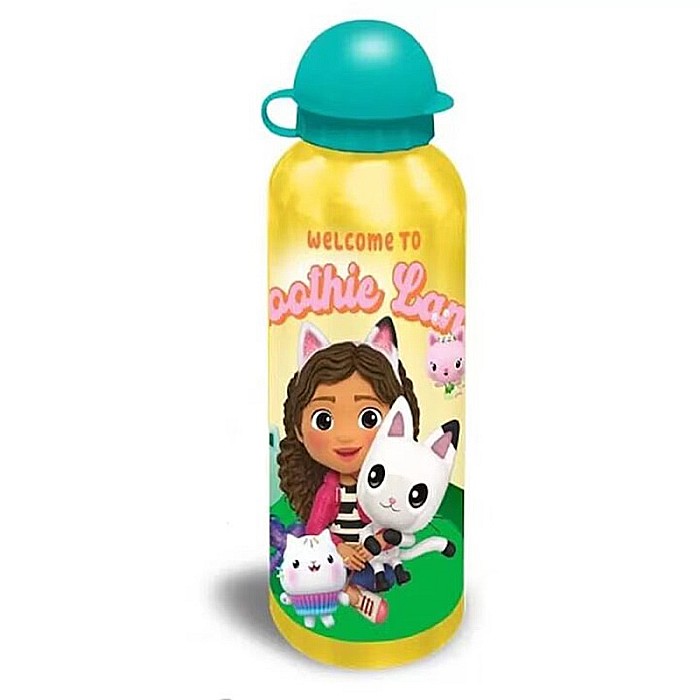 Sticlă de apă, Euroswan, Gabby's Dollshouse, Best Friends, Aluminiu, Multicolor, 500 ml [1]