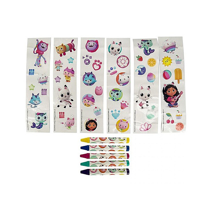 Set de colorat și desenat, multicolor, Gabby's Dollhouse [2]
