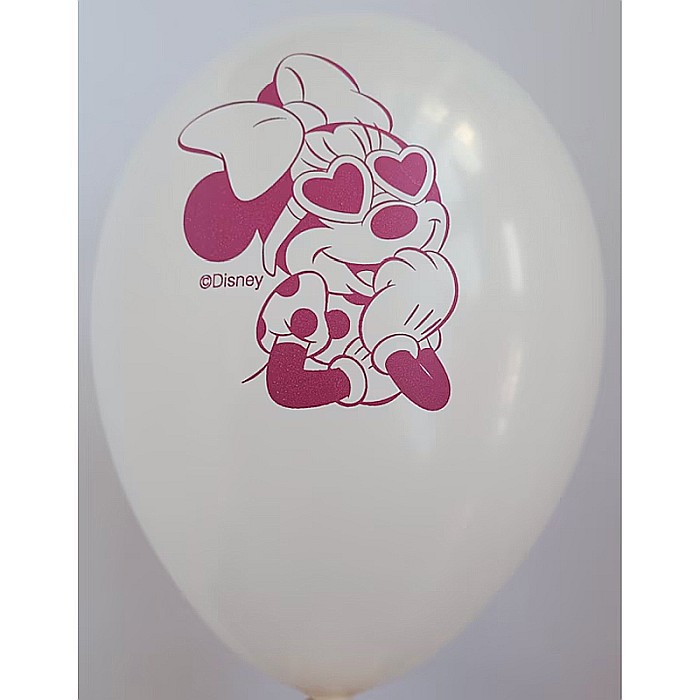 Set 10 baloane latex Minnie Mouse 30 cm [2]