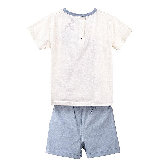 Set 2 piese pentru copii, tricou și pantaloni scurți, 100% bumbac, multicolor, Cool, Paw Patrol [2]