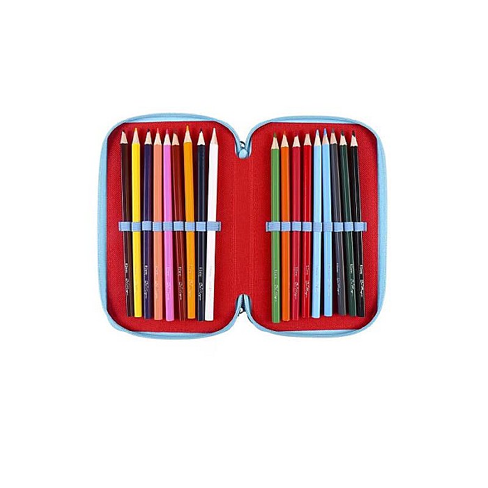 Penar Echipat Mickey Mouse, 43 piese, Albastru/Roșu, 19.5 x 12 x 6.5 cm [2]