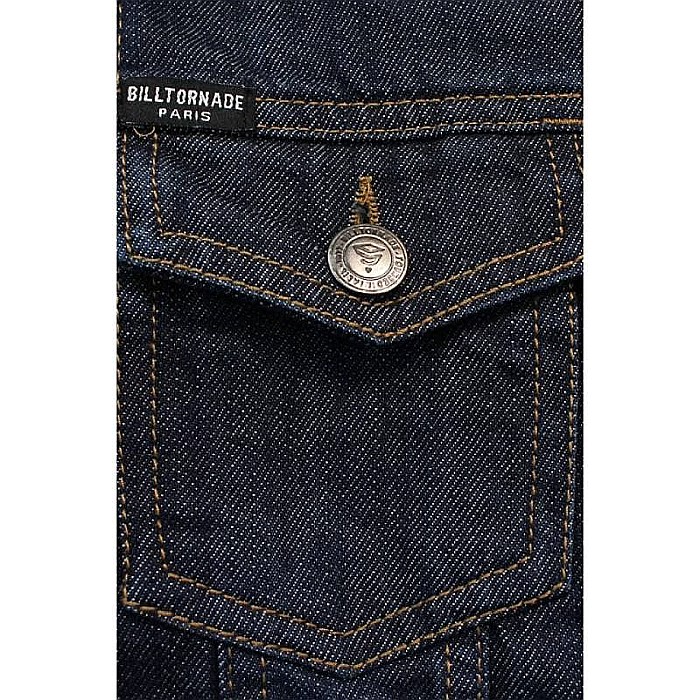 Hanorac copii din denim, roșu, 100% bumbac [3]