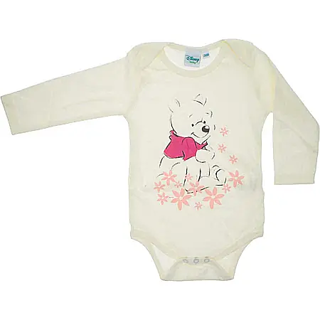 Set 2 body cu mânecă lungă 100% bumbac multicolor Disney [2]
