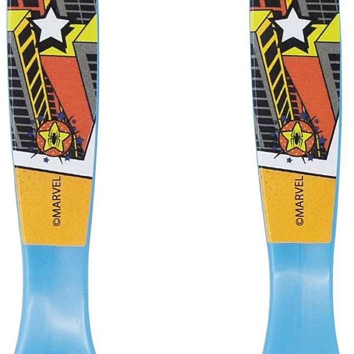 Set 2 tacâmuri plastic Spiderman Arachind Grid Albastru [2]