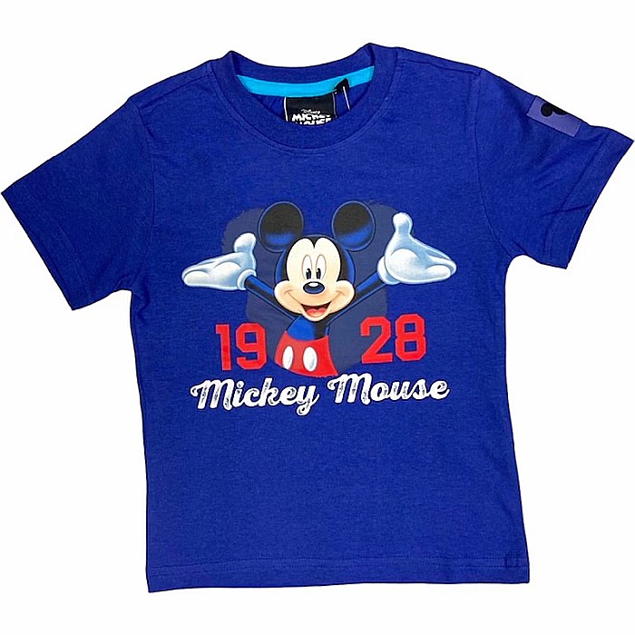 Tricou copii, 100% bumbac, albastru, 1928, Mickey Mouse [1]