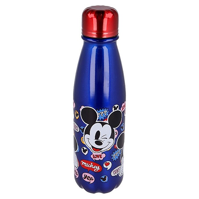 Sticlă apă, din aluminiu, 600 ml, Mickey Mouse, Disney [2]