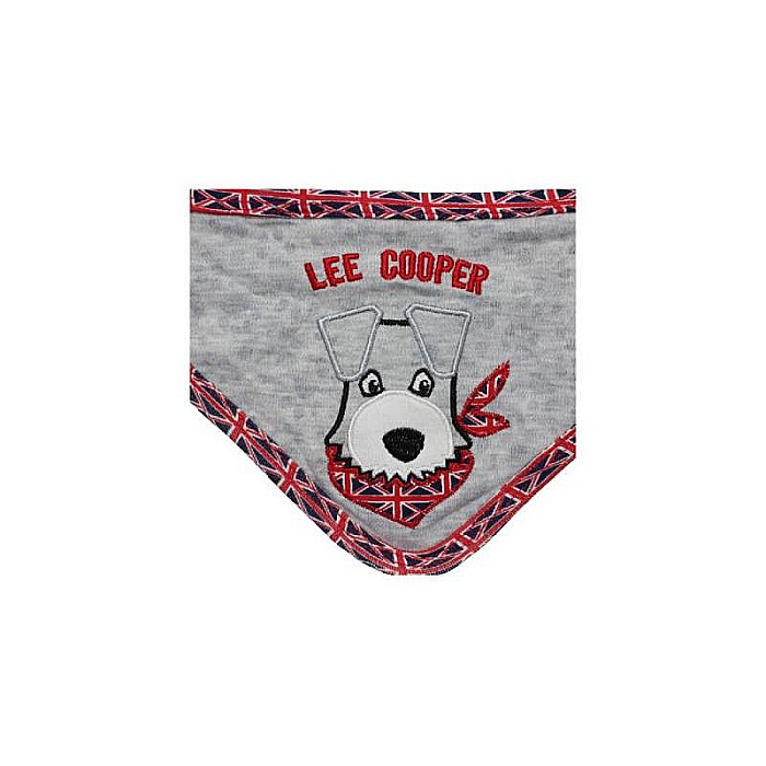 Set 4 piese, salopetă și body cu mânecă lungă, bavețică și căciulă, albastru, Lee Cooper [6]