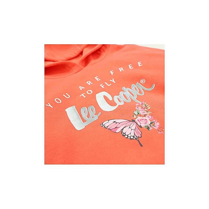 Hanorac copii, portocaliu, To Fly, Lee Cooper [3]