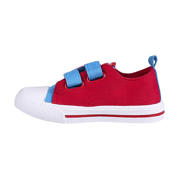 Teniși din material textil cu închidere velcro, roșu, Spiderman. [2]