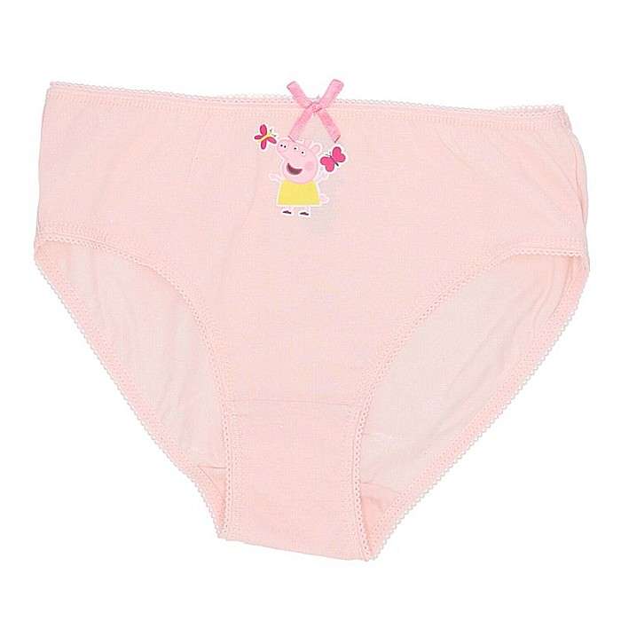 Set 4 perechi de chiloți pentru fetițe, multicolor, 100% bumbac, Peppa Pig [5]