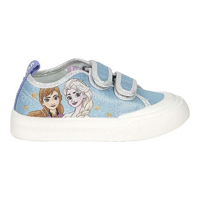 Teniși din material textil cu închidere velcro, multicolor, Frozen [1]