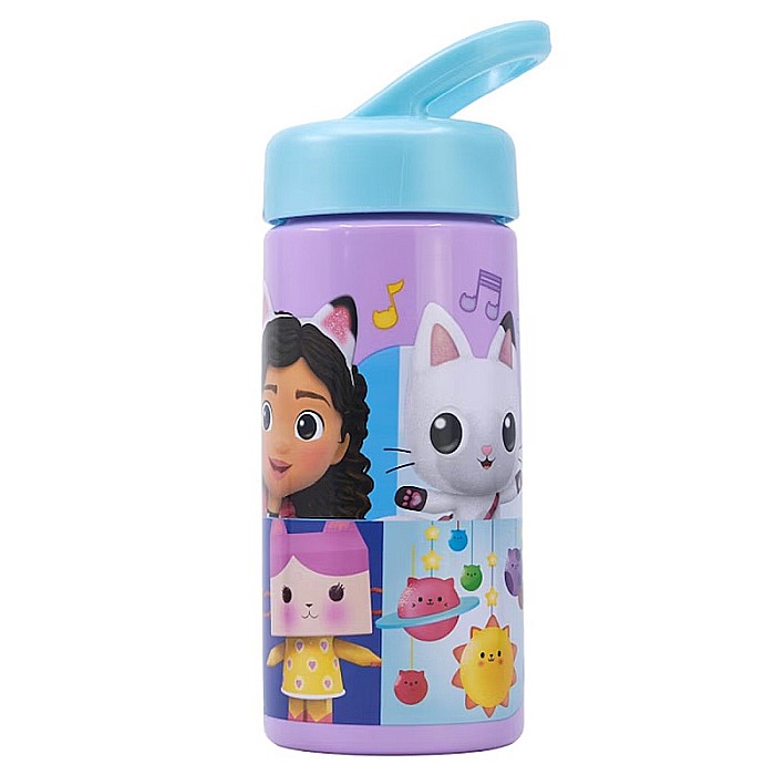 Sticlă plastic sport Gabby's Dollhouse 410 ml Mov [3]