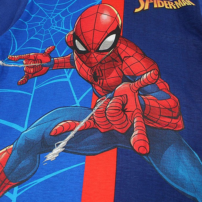 Pijamale copii cu mânecă scurtă, 100% bumbac, multicolor, Force, Spiderman [6]