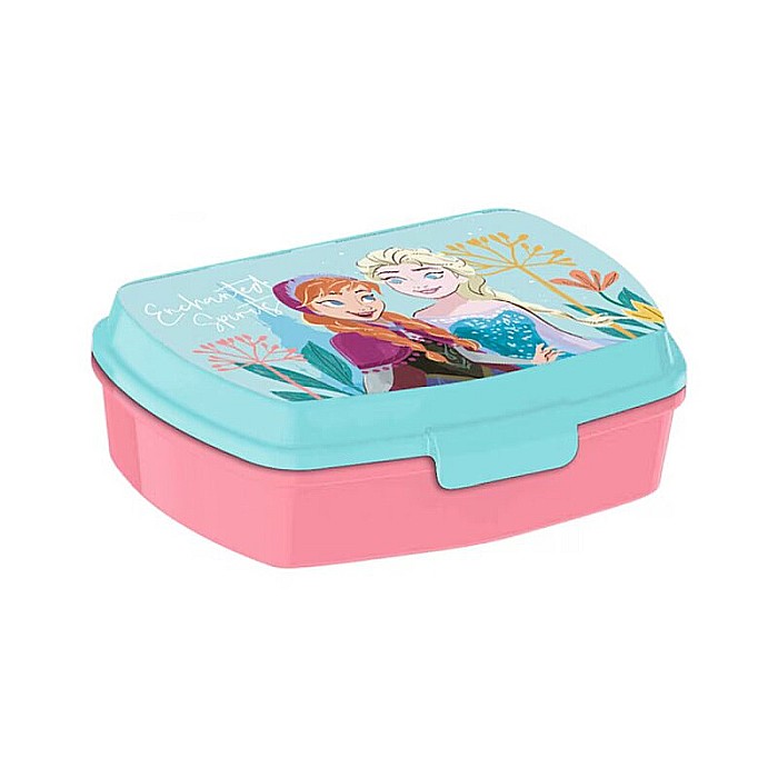 Cutie sandwich multicolor, 20x8 cm, din plastic fără BPA, Frozen [1]