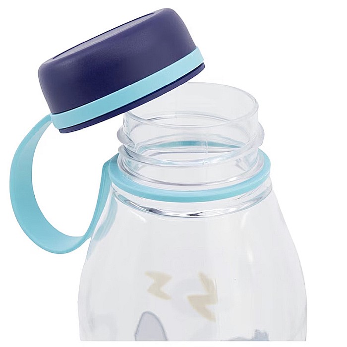Sticlă apă din plastic, fără BPA, Ecozen, cu mâner din silicon, multicolor, 650 ml, Stitch [3]